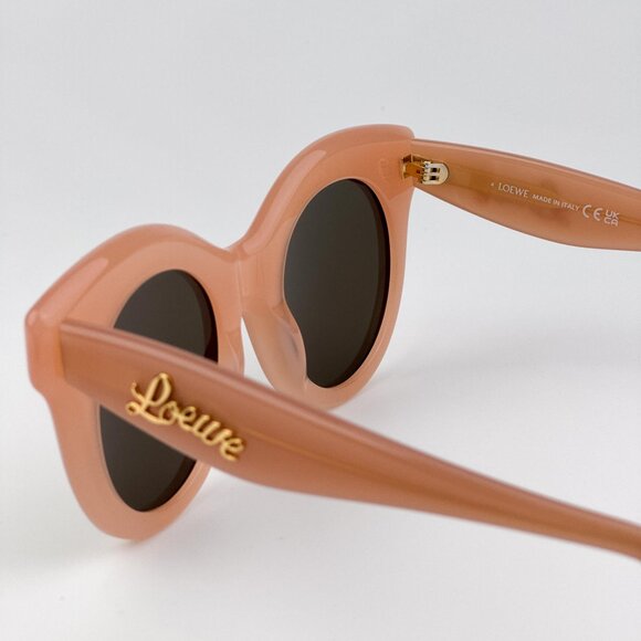 Loewe LW40126I Sunglasses – Pink Nude Cat Eye Brown | Model LW40126I 72E
